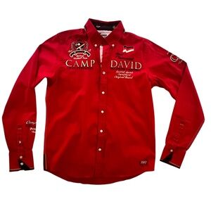 Camp David 2012 Professional Soccer Team Special Edition Collectible Shirt Red